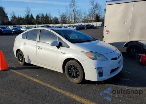 2010 Toyota Prius from USA, damaged, VIN JTDKN3DU7A0131534